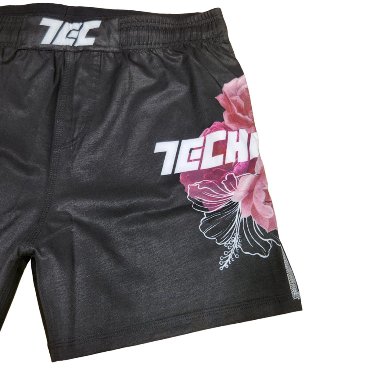 Techniques Rosé Retro Muay Thai Shorts
