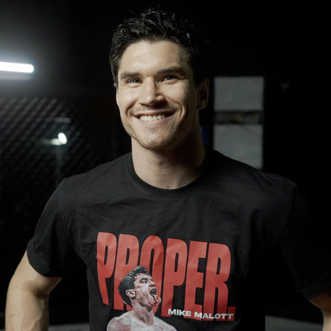 T-Shirt UFC Champion Mike Malott 'Proper' Tee Techniques Canada