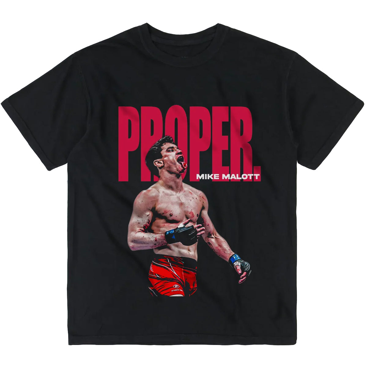 T-Shirt UFC Champion Mike Malott 'Proper' Tee Techniques Canada