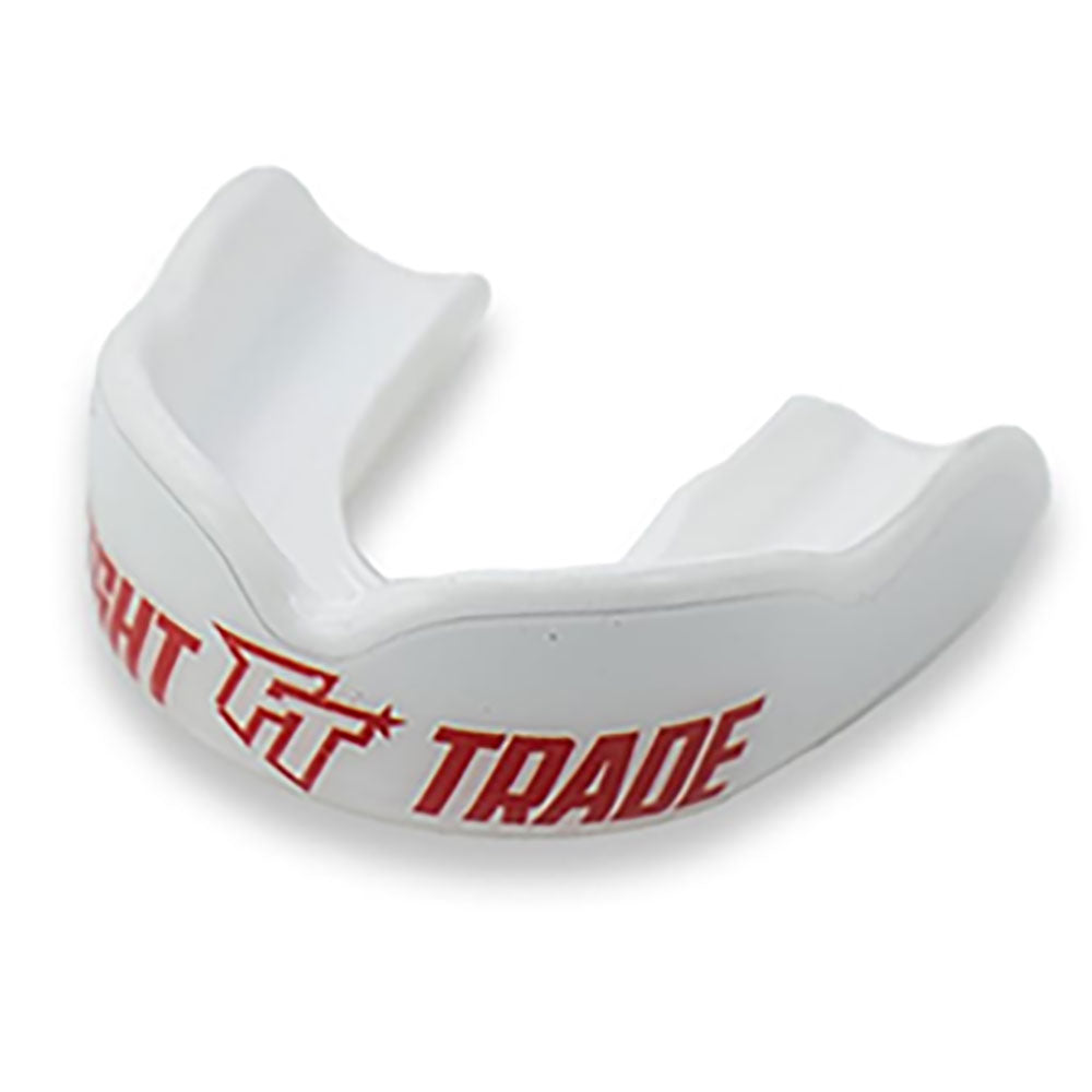 Mouthguard Protected High Impact - "Boil and Bite" Fight Trade Brand White