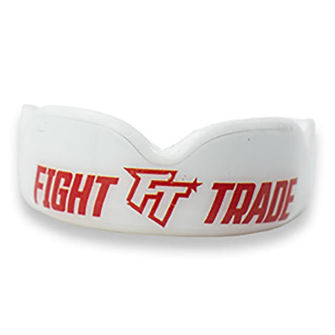 Mouthguard Protected High Impact - "Boil and Bite" Fight Trade Brand White