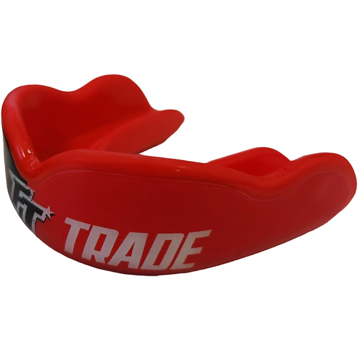 Mouthguard Protected High Impact - "Boil and Bite" Fight Trade Brand Black & Red