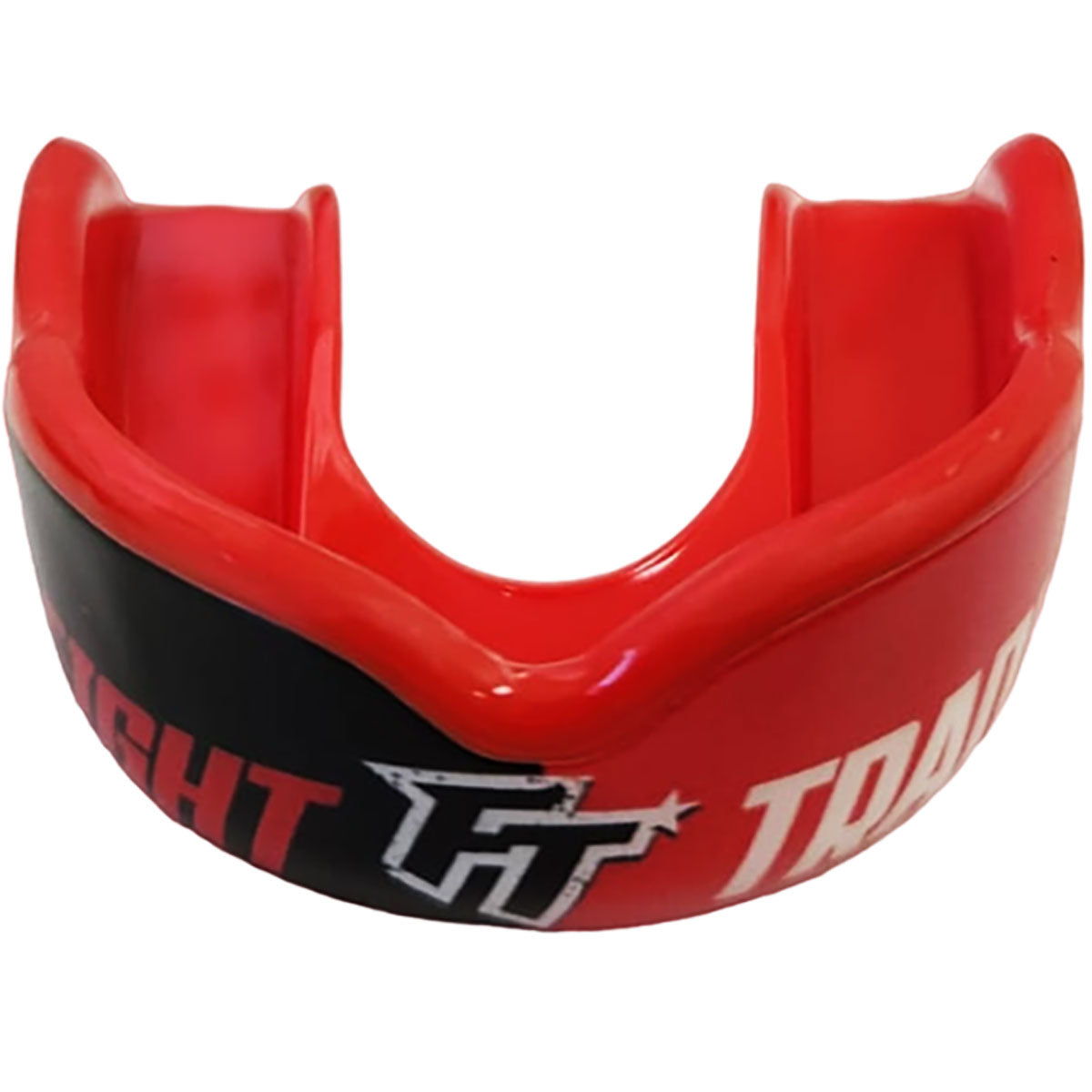 Mouthguard Protected High Impact - "Boil and Bite" Fight Trade Brand Black & Red