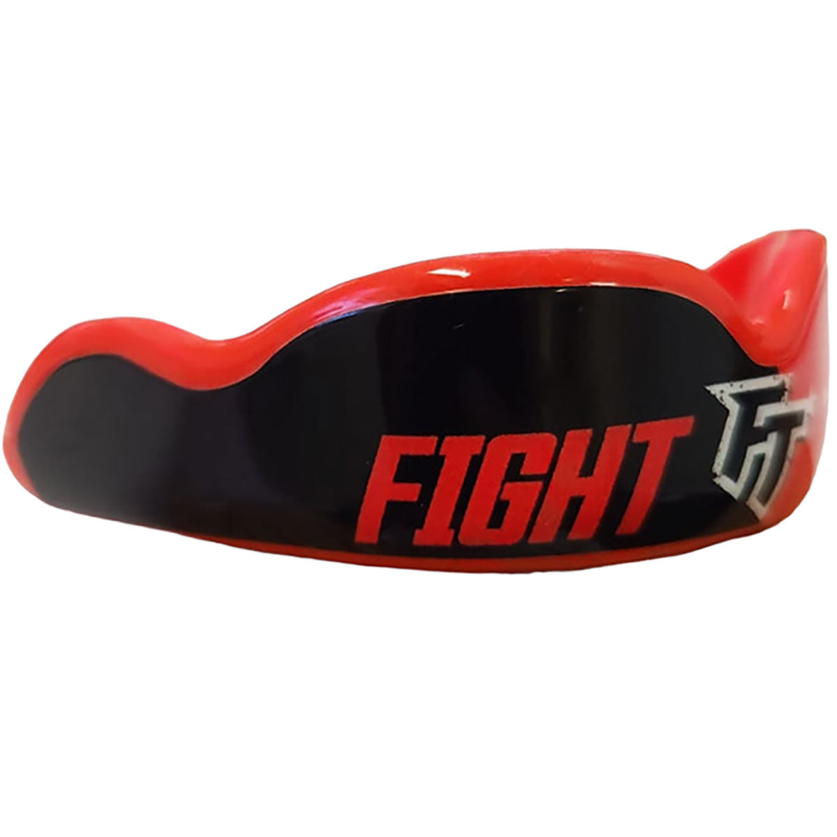 Mouthguard Protected High Impact - "Boil and Bite" Fight Trade Brand Black & Red