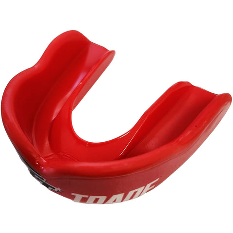 Mouthguard Protected High Impact - "Boil and Bite" Fight Trade Brand Black & Red