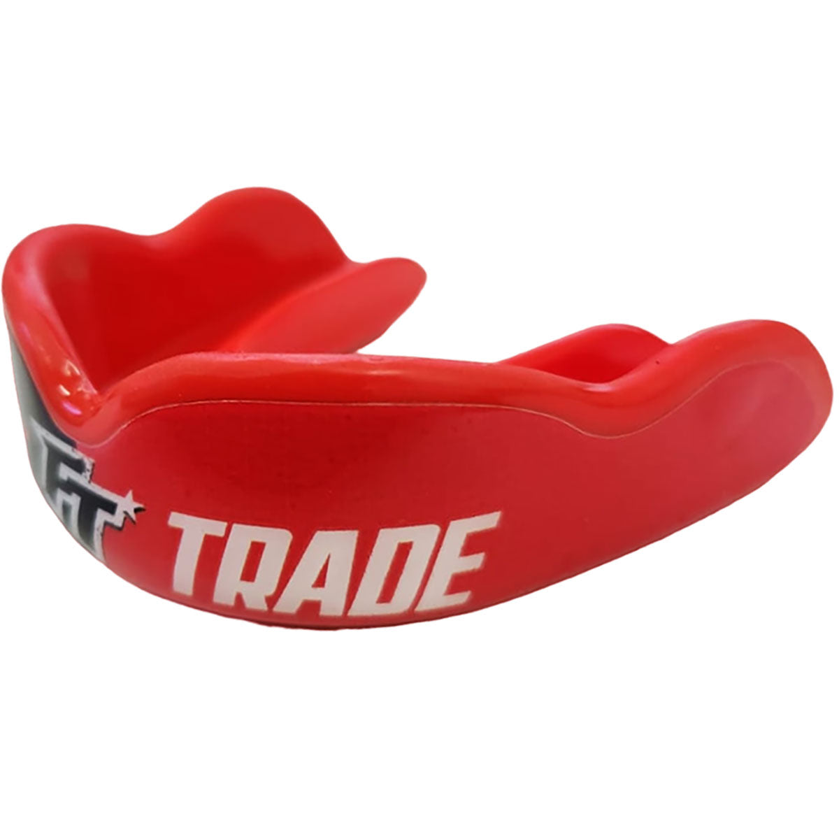 Mouthguard Protected High Impact - "Boil and Bite" Fight Trade Brand Black & Red