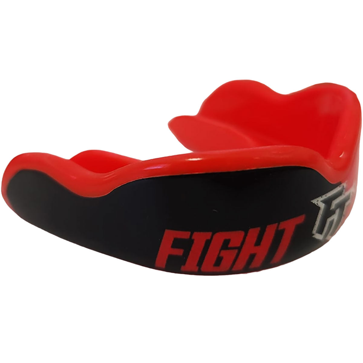 Mouthguard Protected High Impact - "Boil and Bite" Fight Trade Brand Black & Red