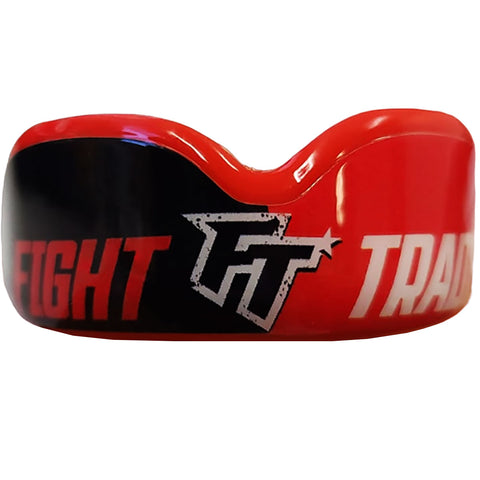 Mouthguard Protected High Impact - "Boil and Bite" Fight Trade Brand Black & Red