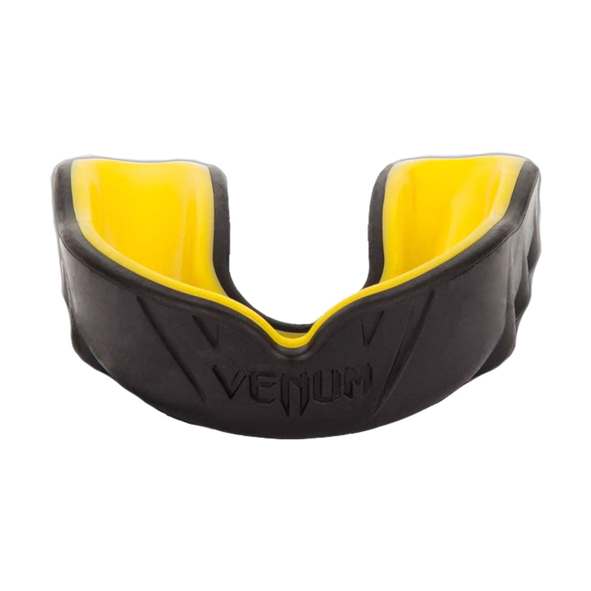 Venum Challenger Mouthguard, Yellow/Black, view 1