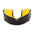 Venum Challenger Mouthguard, Yellow/Black, view 1