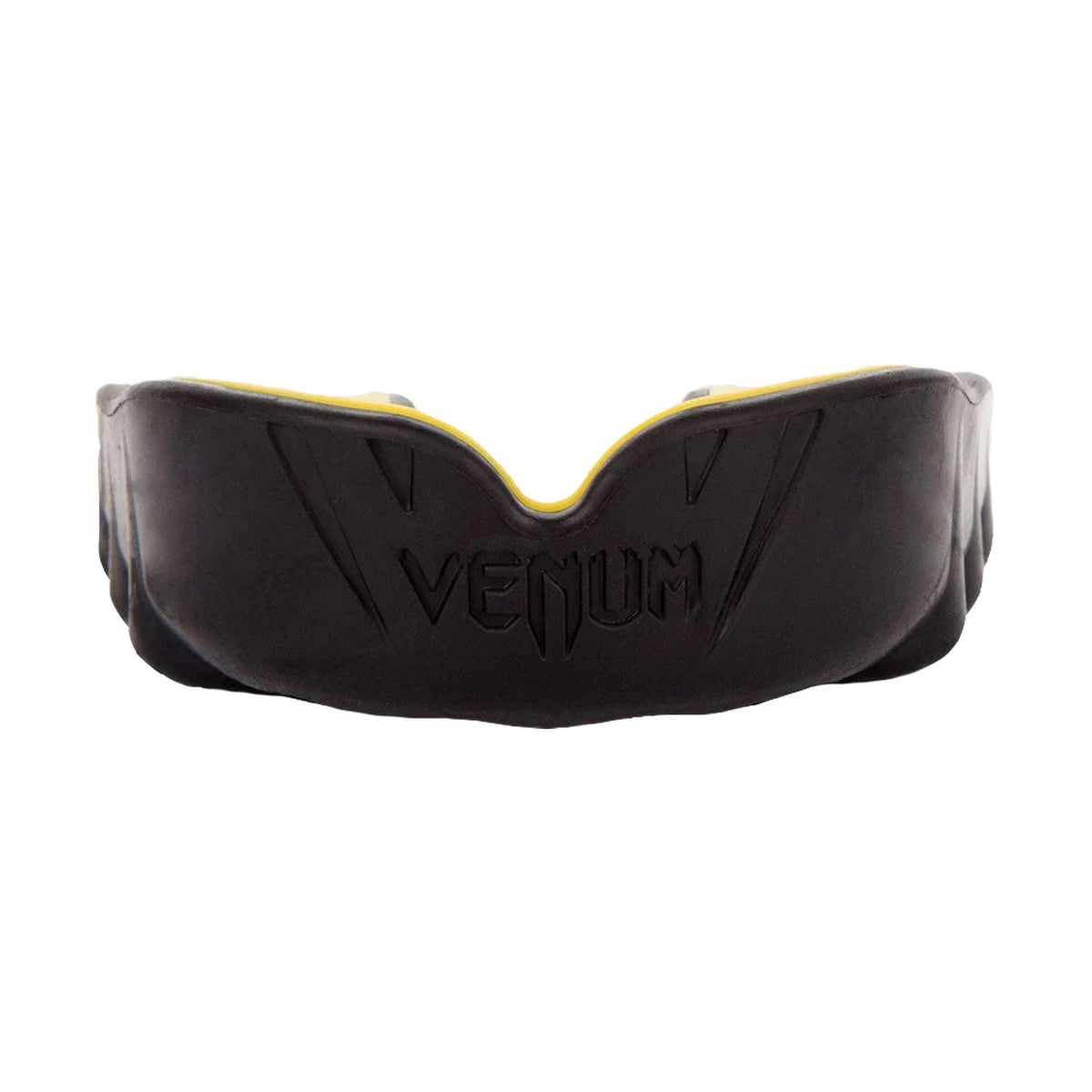 Venum Challenger Mouthguard, Yellow/Black, view 2