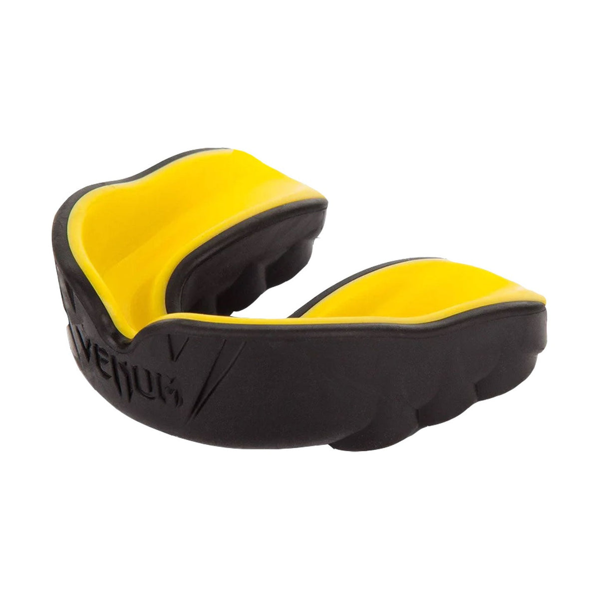Venum Challenger Mouthguard, Yellow/Black, view 3