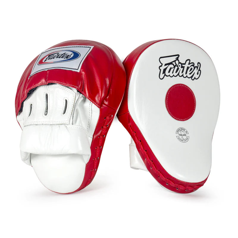 Focus Mitts Fairtex FMV9 White Red