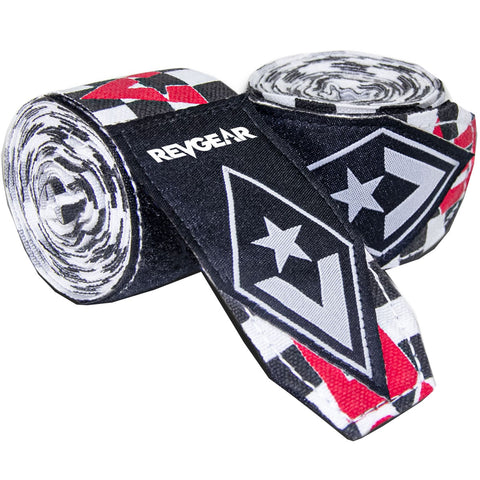 Handwraps Revgear Pro Series Elastic Checkered White 2x180 inch