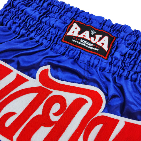 Shorts Martial Arts Raja Muay Thai RTB-4 Blue Classic