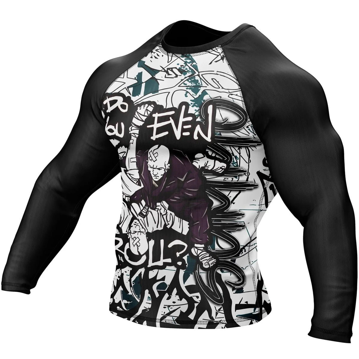 Rash Guard Long Sleeve Summo Do You Even Roll Premium BJJ