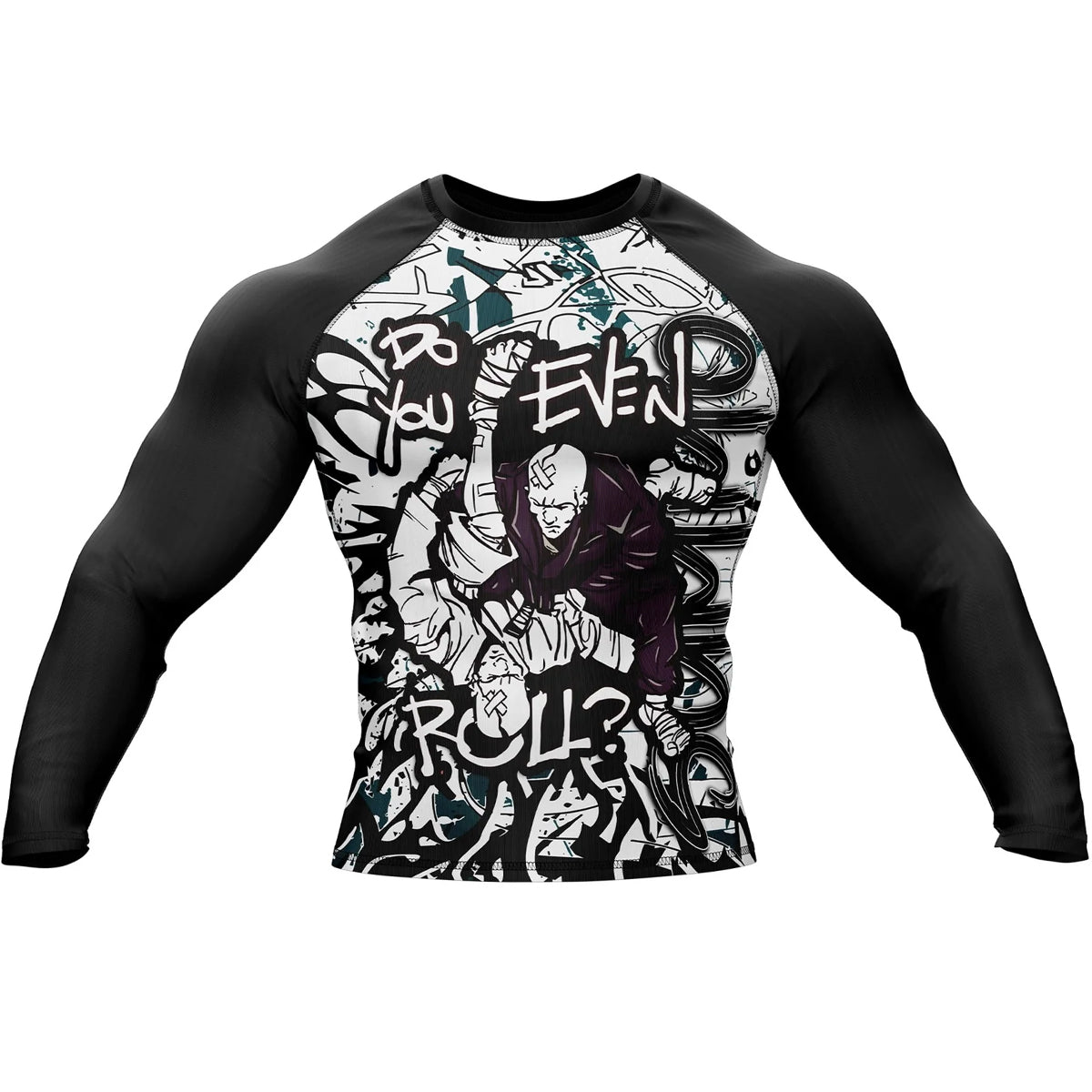 Rash Guard Long Sleeve Summo Do You Even Roll Premium BJJ