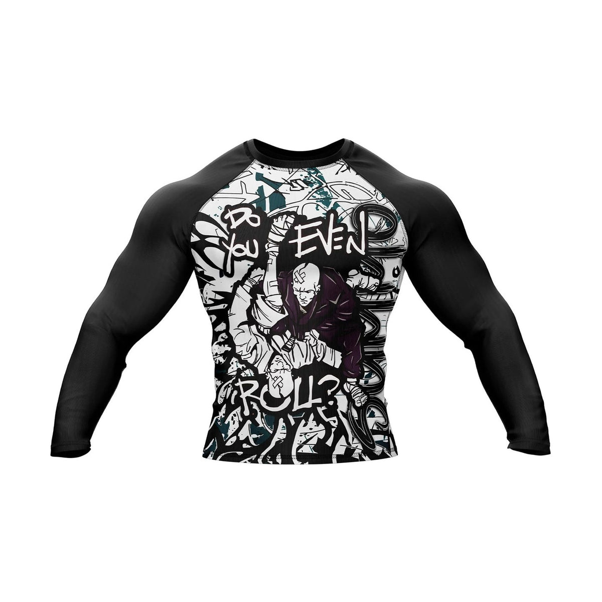 Rash Guard Long Sleeve Summo Do You Even Roll Premium BJJ