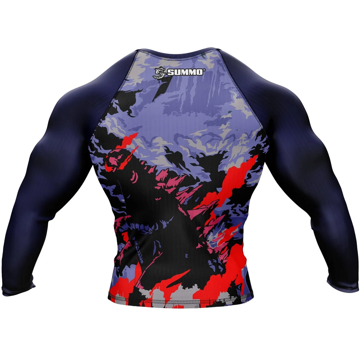 Rash Guard Long Sleeve Summo Godzilla vs. Kong Premium BJJ