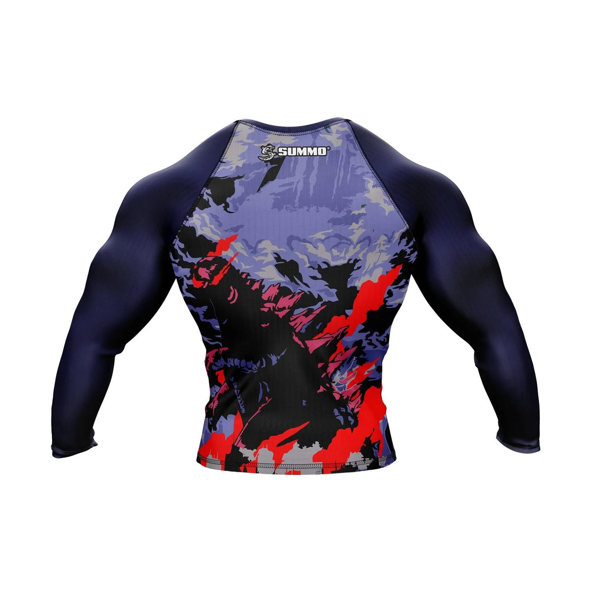 Rash Guard Long Sleeve Summo Godzilla vs. Kong Premium BJJ
