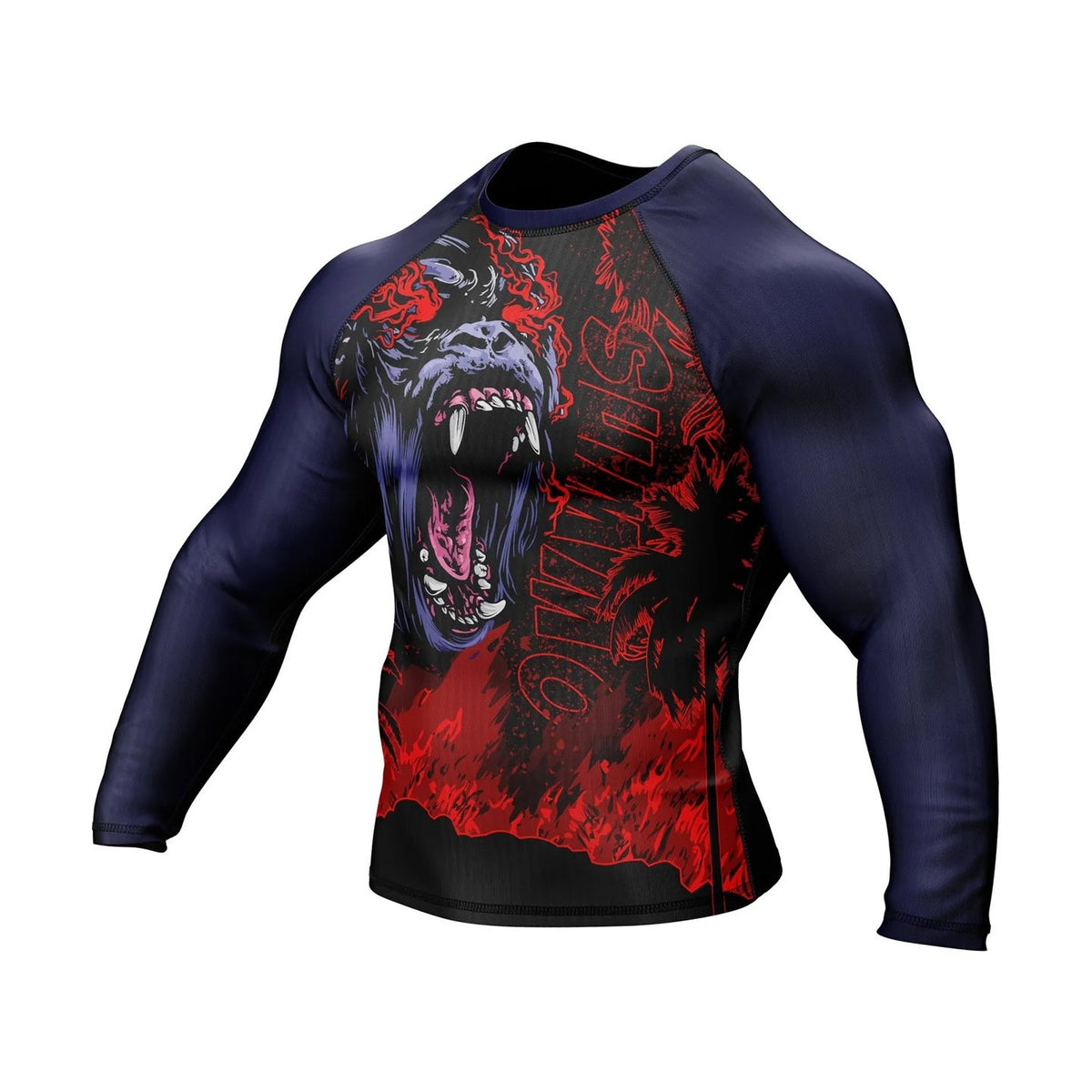 Rash Guard Long Sleeve Summo Godzilla vs. Kong Premium BJJ