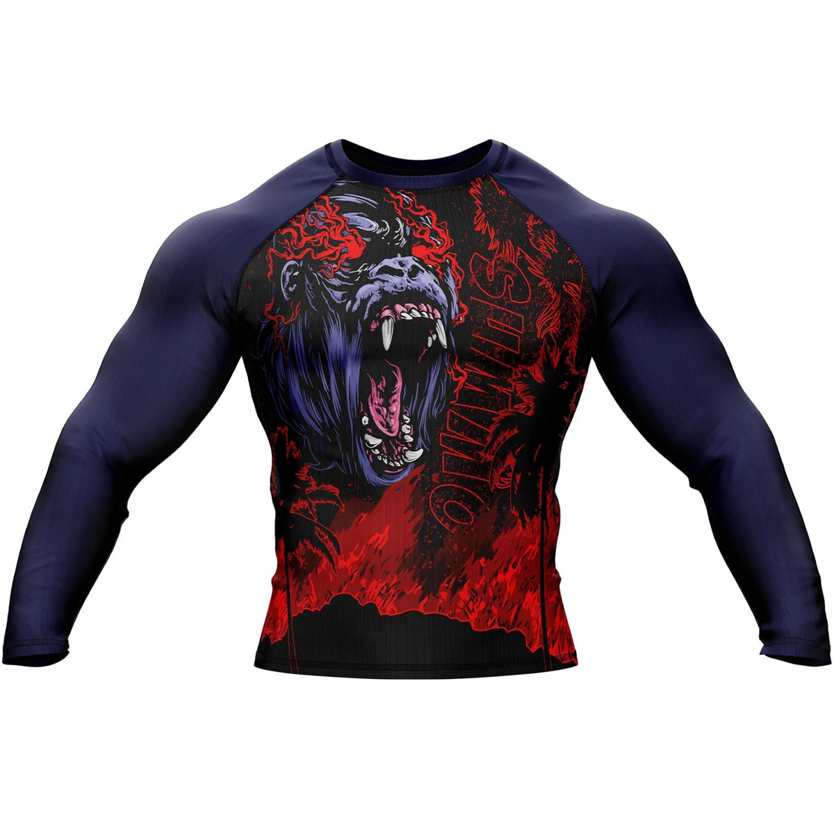 Rash Guard Long Sleeve Summo Godzilla vs. Kong Premium BJJ