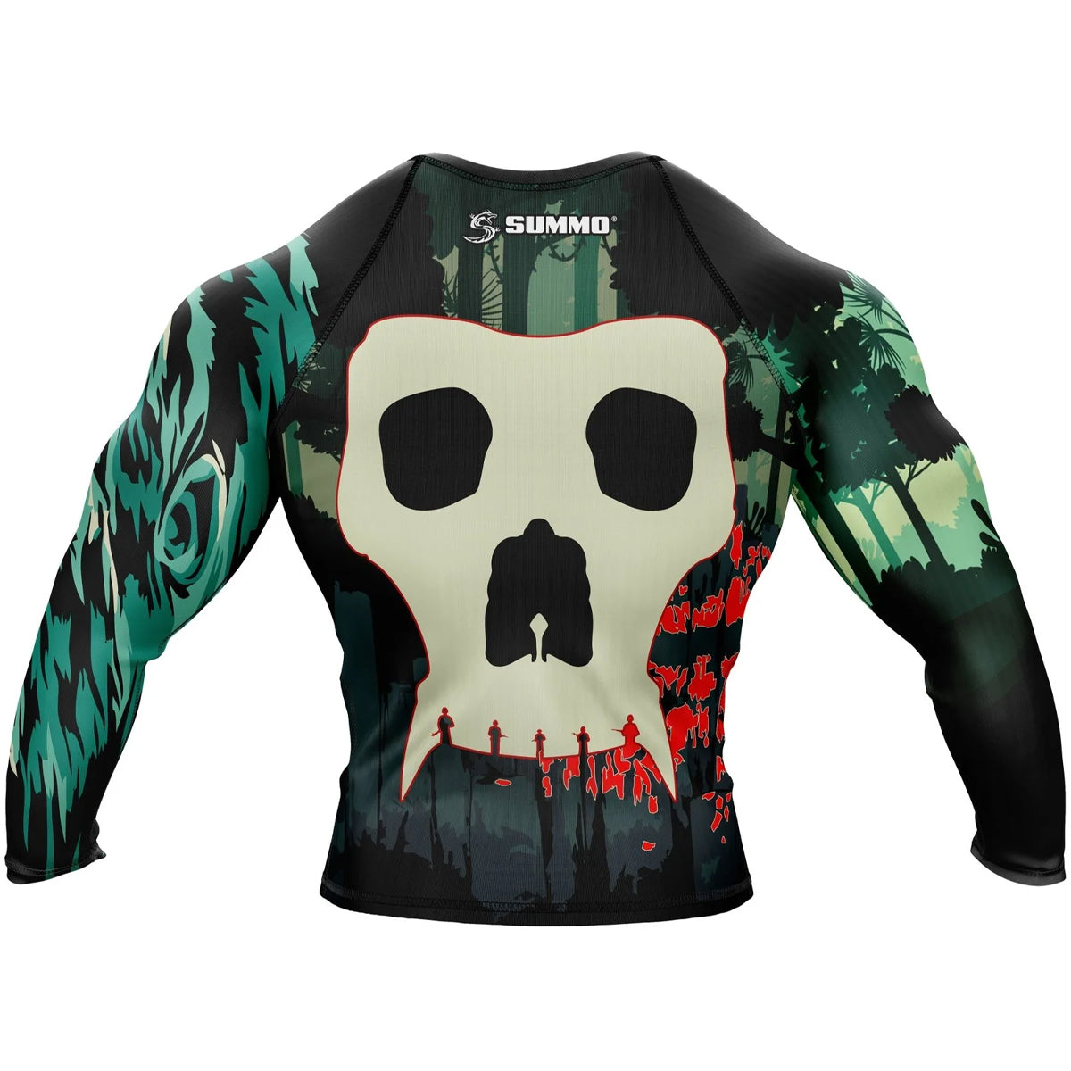 Rash Guard Long Sleeve Summo The Kong Premium BJJ