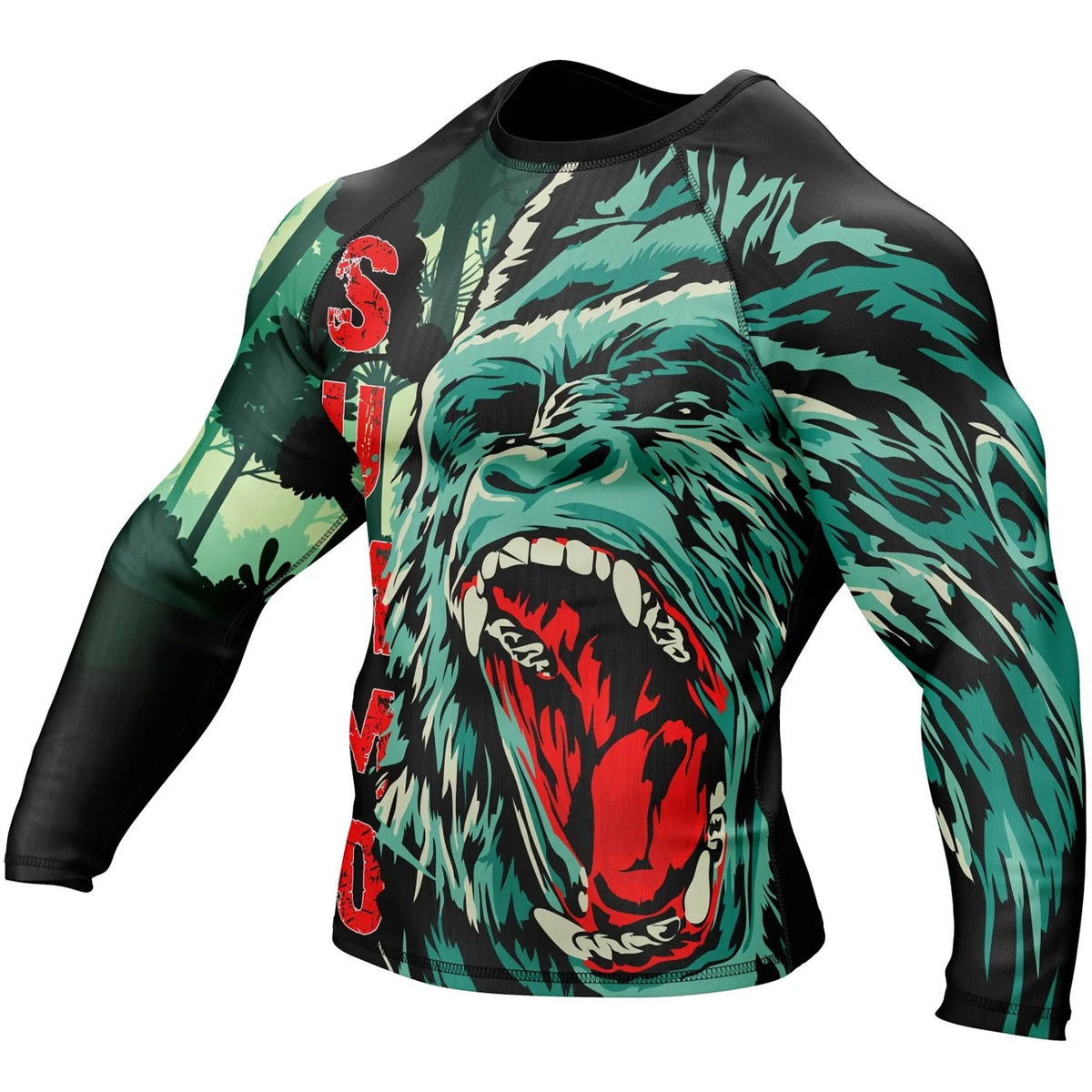 Rash Guard Long Sleeve Summo The Kong Premium BJJ