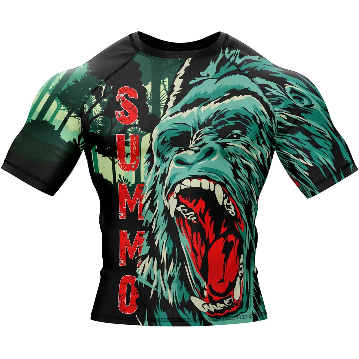 Rash Guard Short Sleeve Summo The Kong Premium BJJ