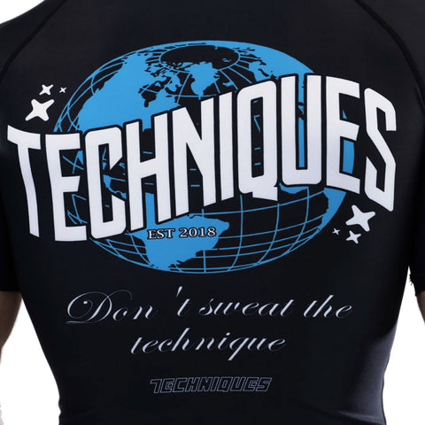 Rash Guard Short Sleeve Worldwide Techniques (Canada)