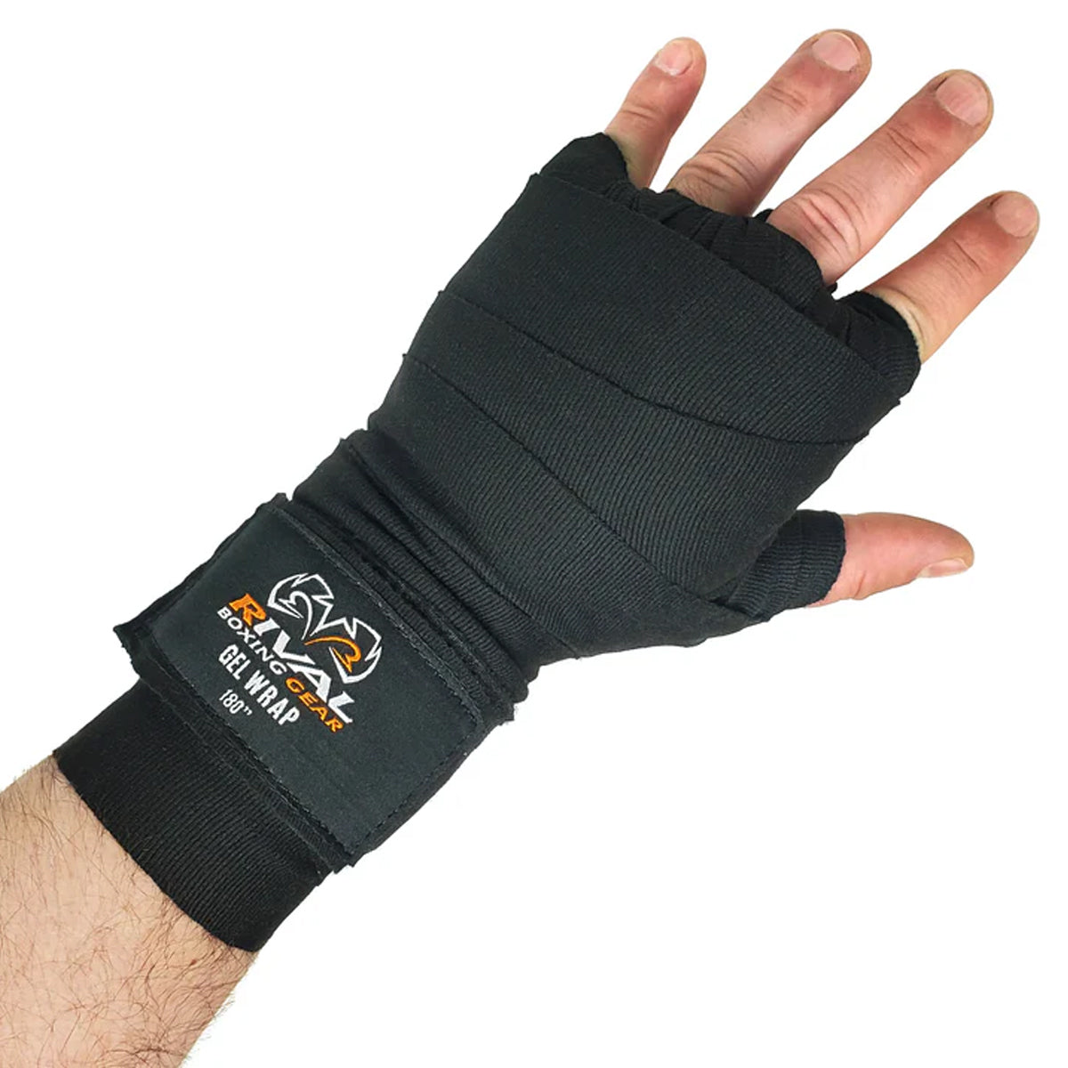 Gel Hand Wraps Rival Black 150 inch