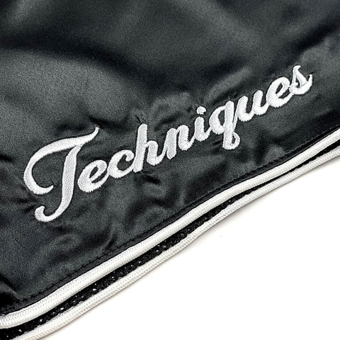 Shorts Muay Thai Style Rosé Black Retro Techniques Canada