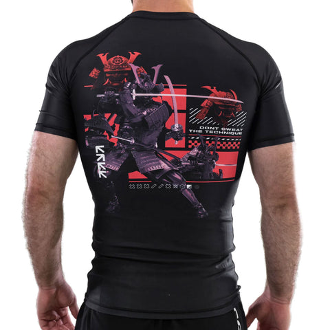 Rash Guard Short Sleeve Samurai Techniques (Canada)