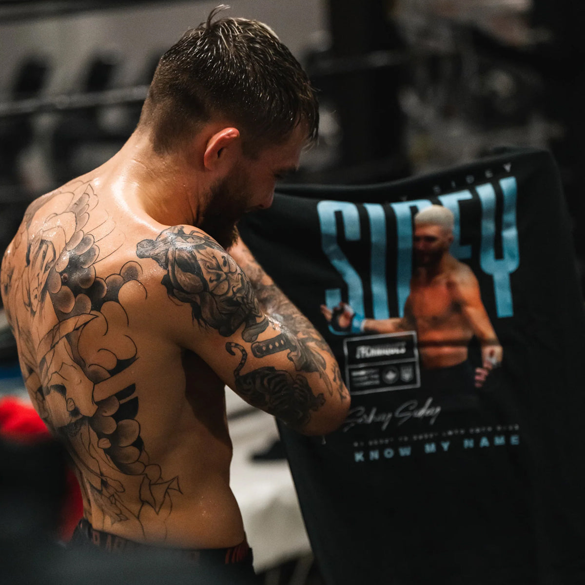 T-Shirt UFC Champion Serhiy Sidey 'Know My Name' Tee