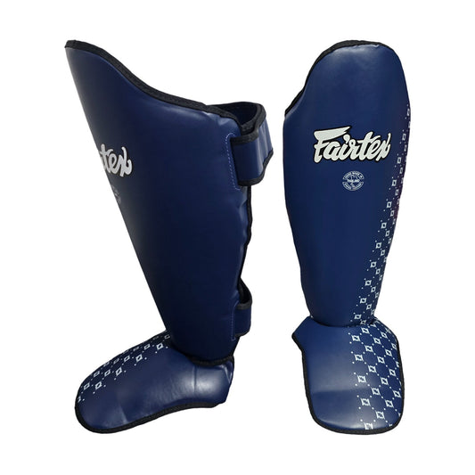 Fairtex SP5 Shin Guards, Blue, view 1
