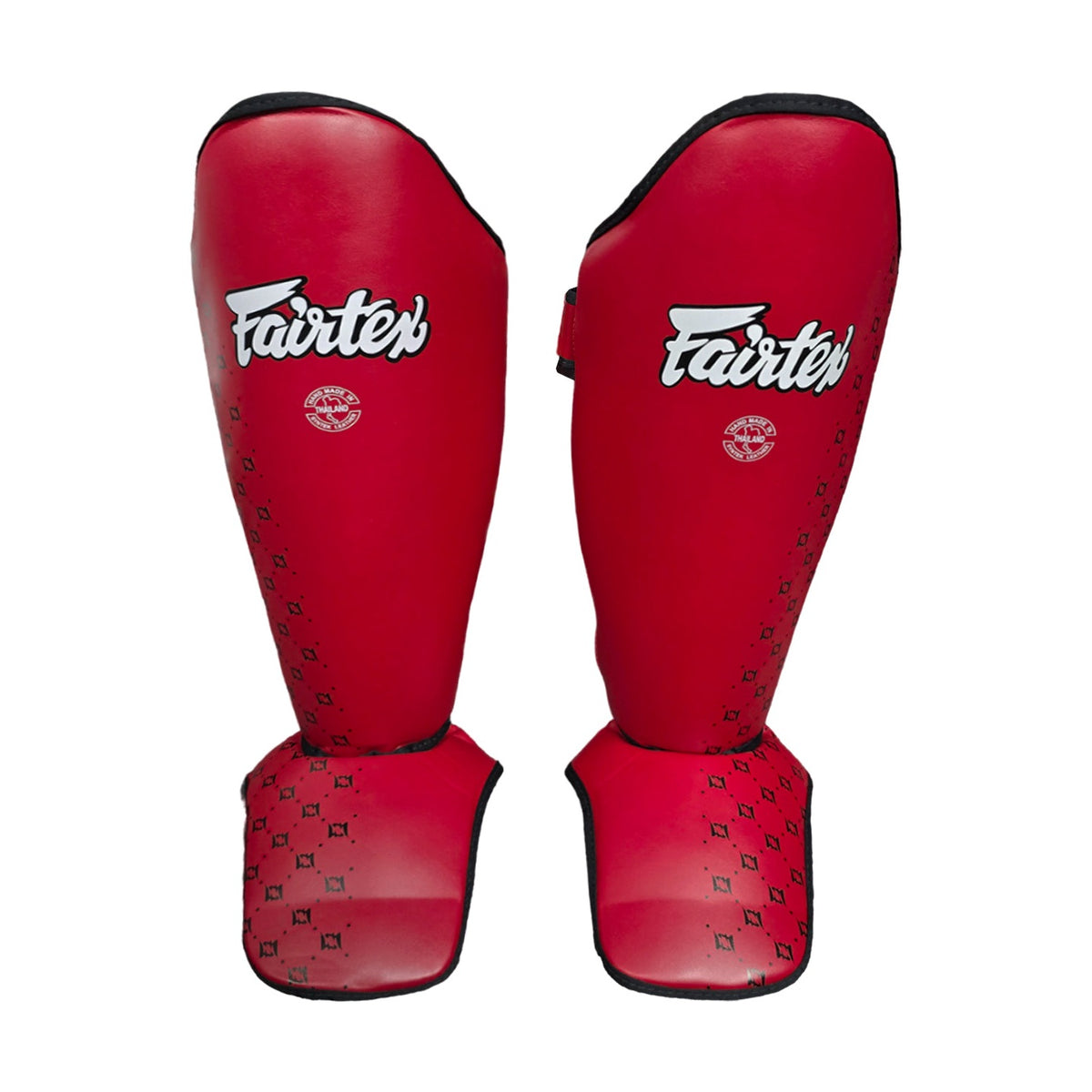 Fairtex SP5 Shin Guards, Red, view 2