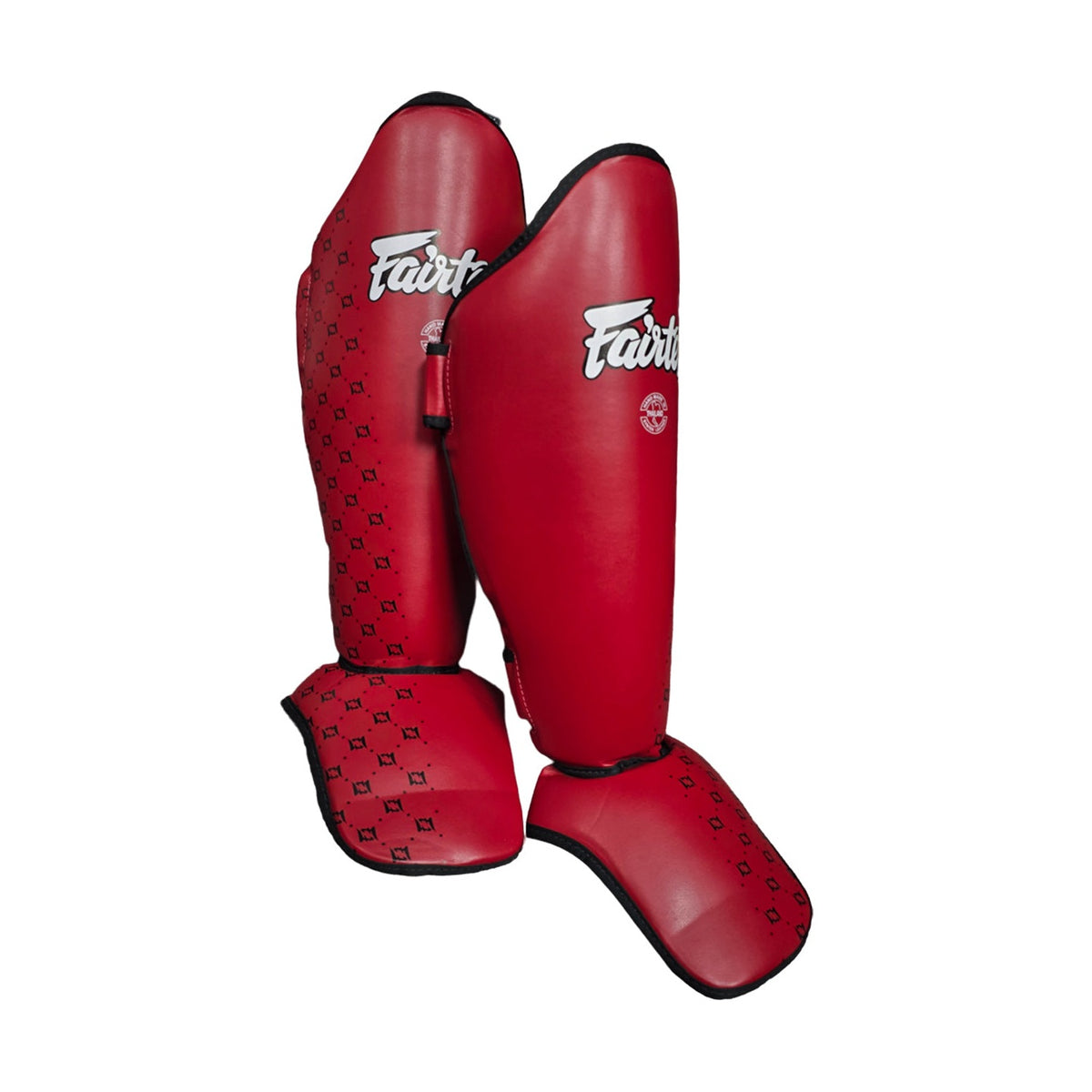 Fairtex SP5 Shin Guards, Red, view 5