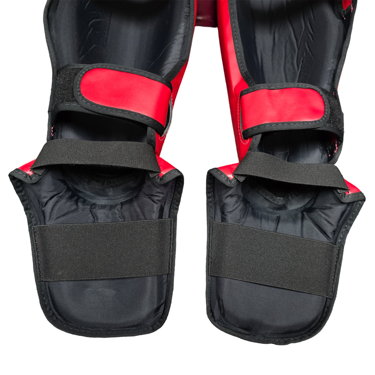 Fairtex SP5 Shin Guards, Red, view 4