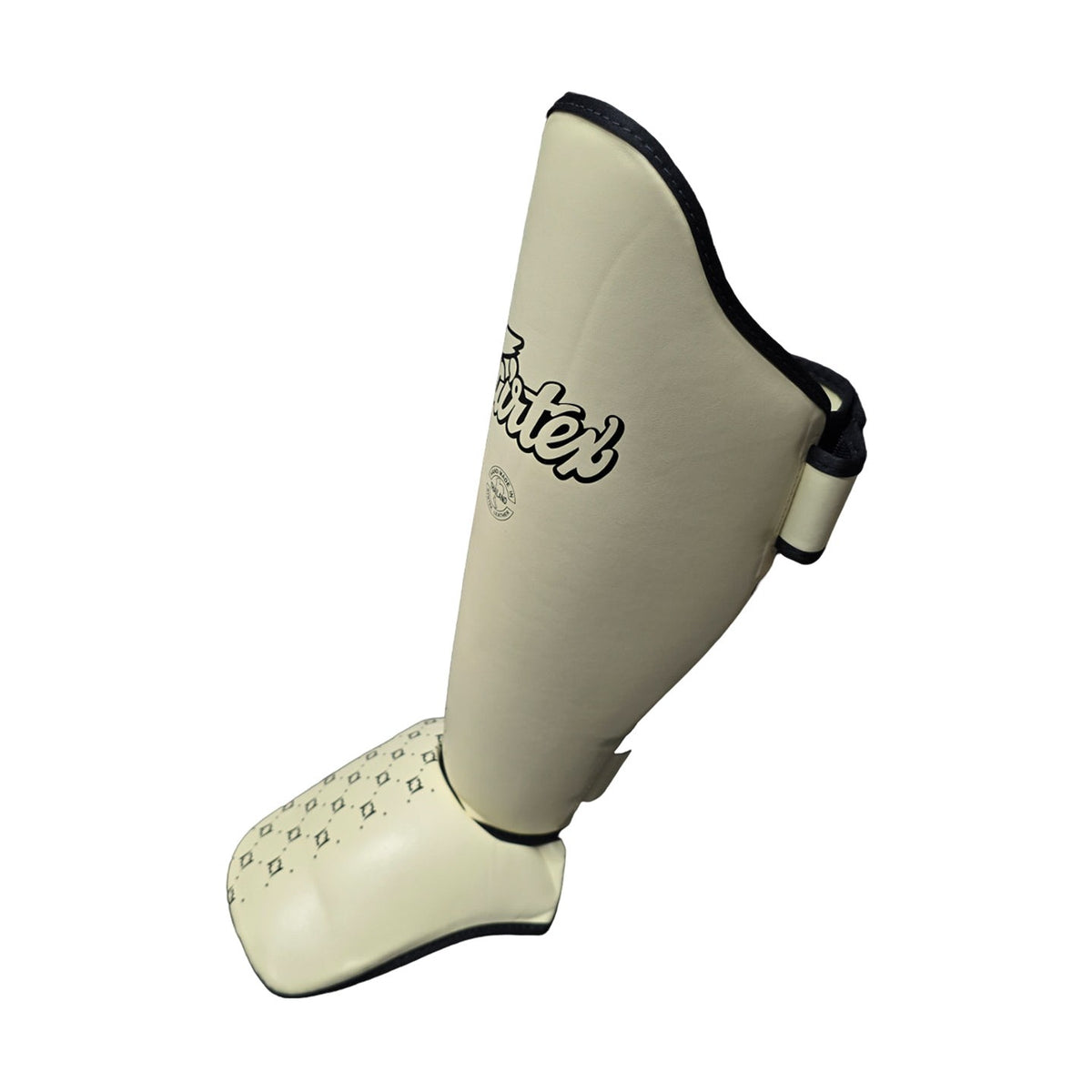 Fairtex SP5 Shin Guards, Cream White, view 3