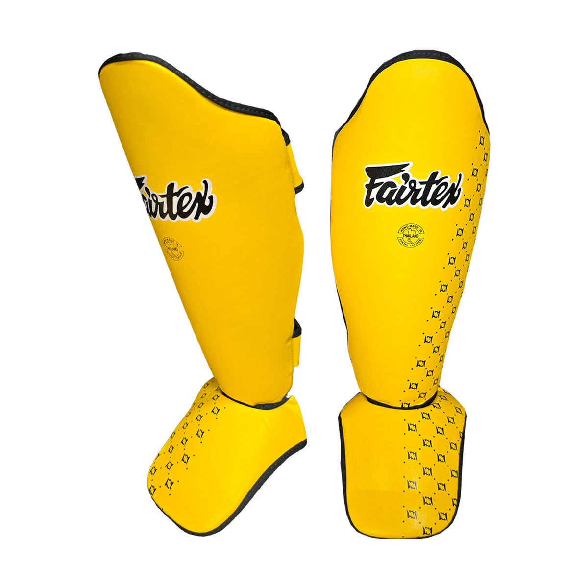 Fairtex SP5 Shin Guards, Yellow, view 1