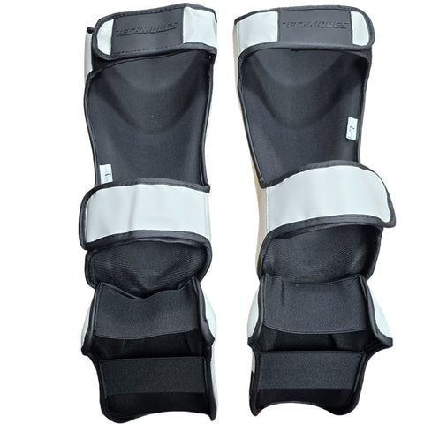 Shin Guards Global Tour Dimensions Techniques Canada White