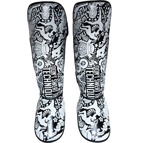 Shin Guards Musashi Techniques Canada Black