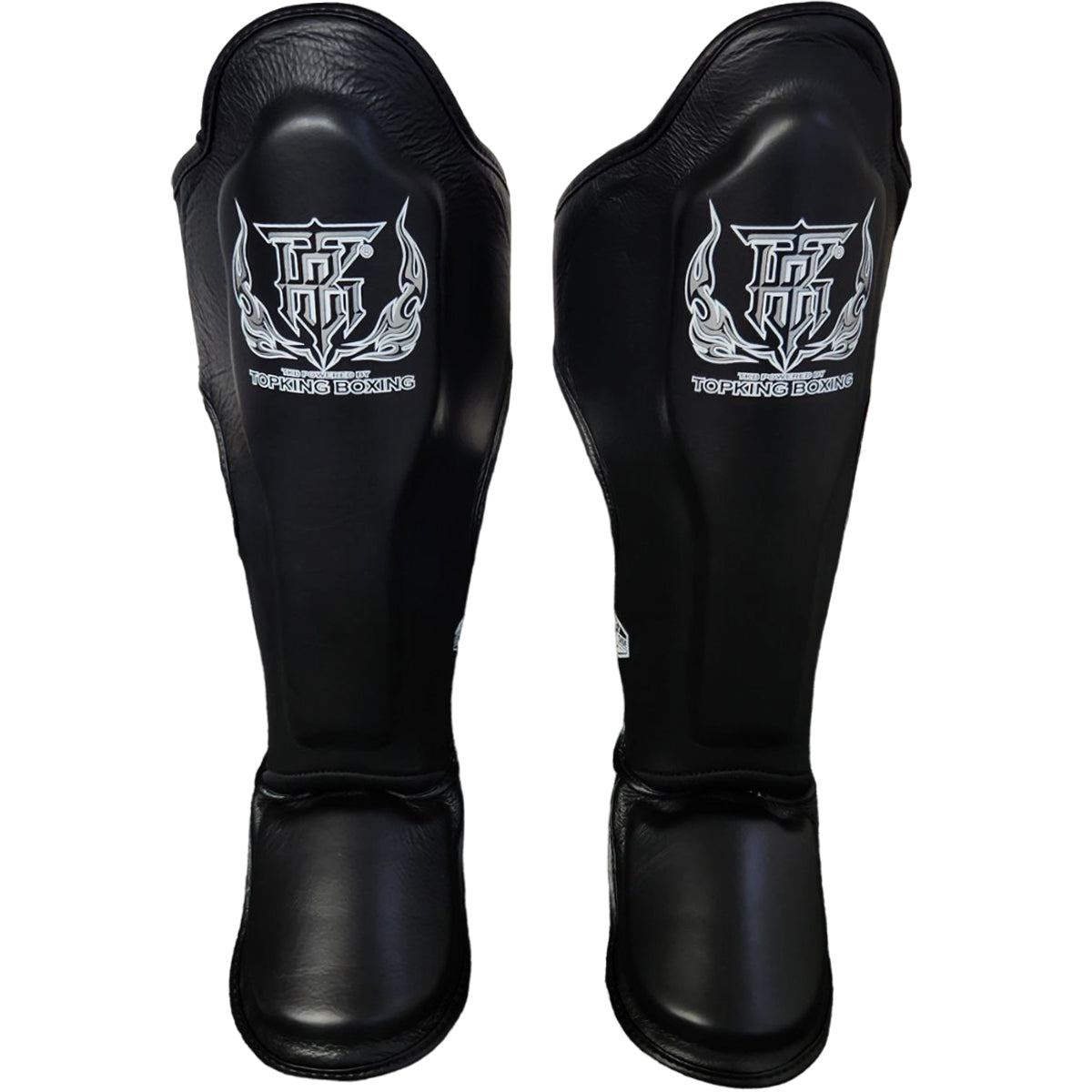 Shin Guards Top King Boxing TKSGP-GL Black