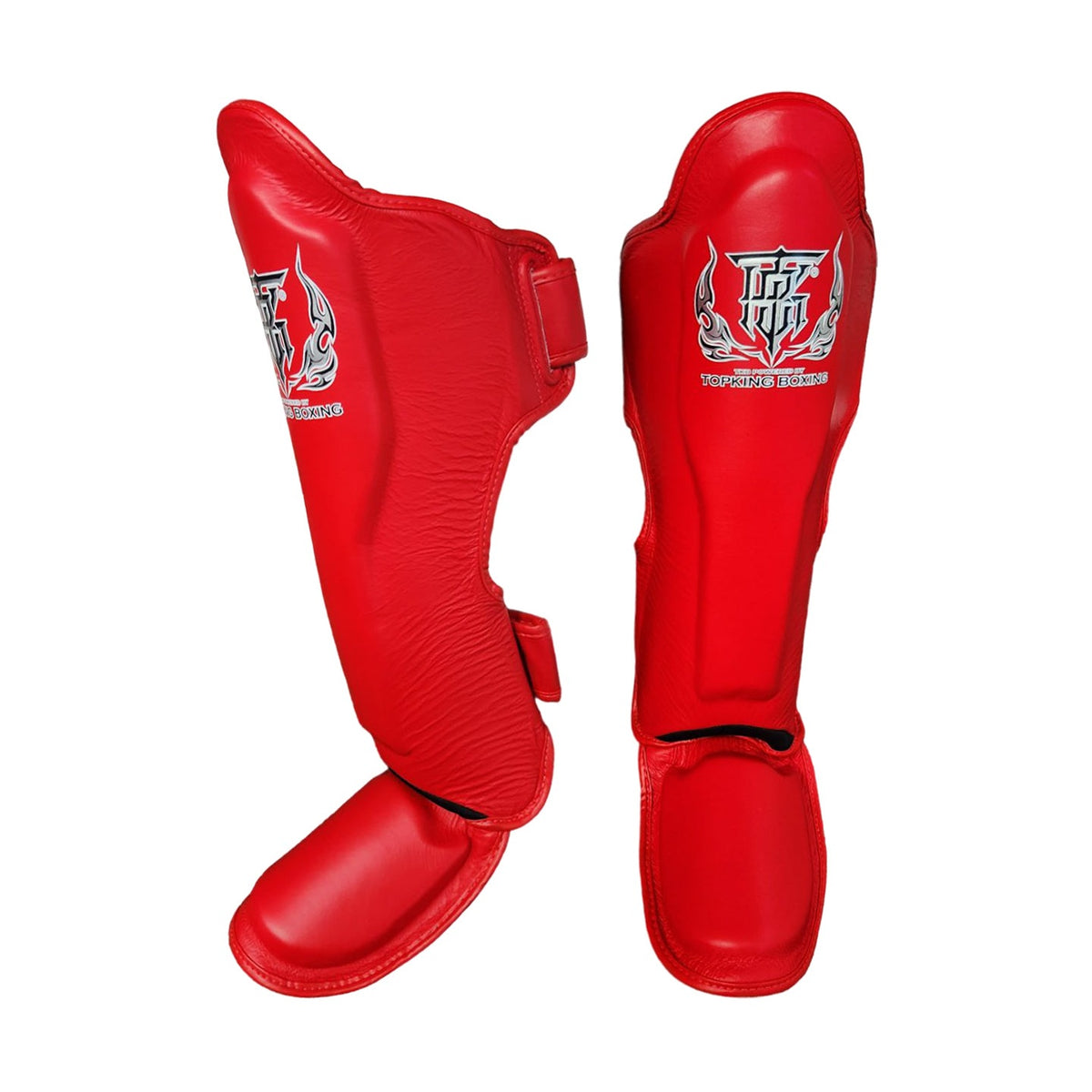 Top King TKSGP-GL Pro Shin Guards, Red, view 1
