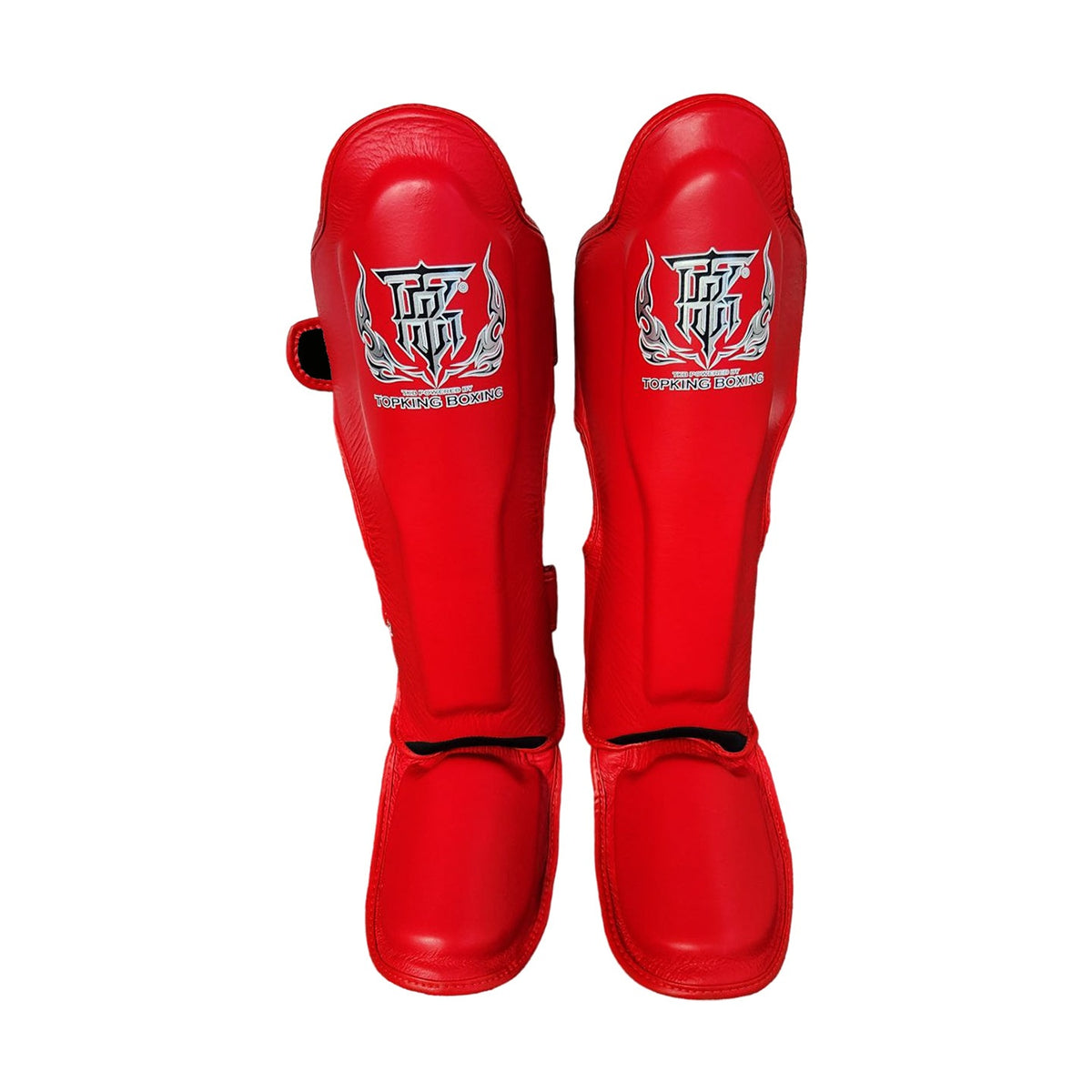 Top King TKSGP-GL Pro Shin Guards, Red, view 3