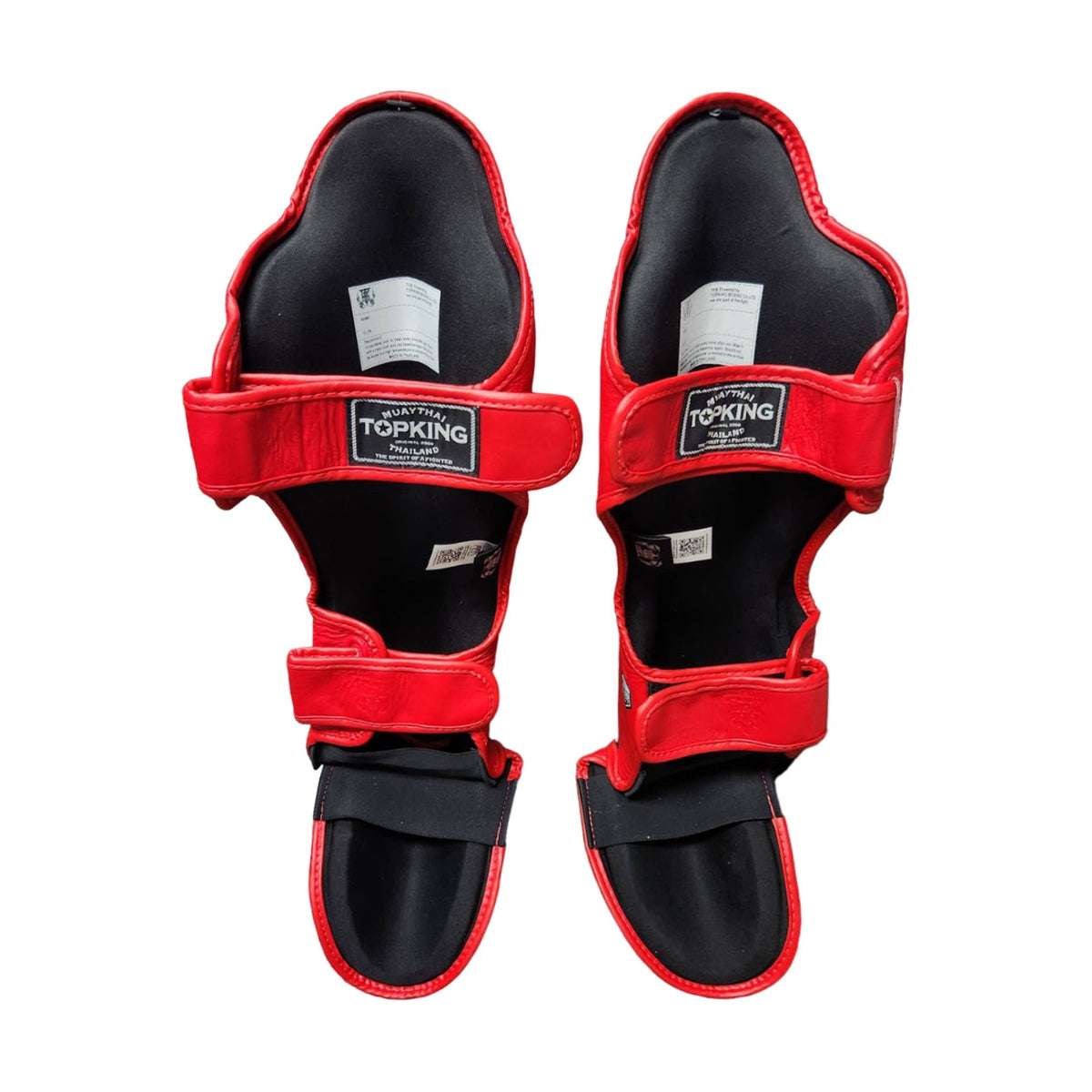 Top King TKSGP-GL Pro Shin Guards, Red, view 4