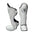 Top King TKSGP-GL Pro Shin Guards, White Black, view 1