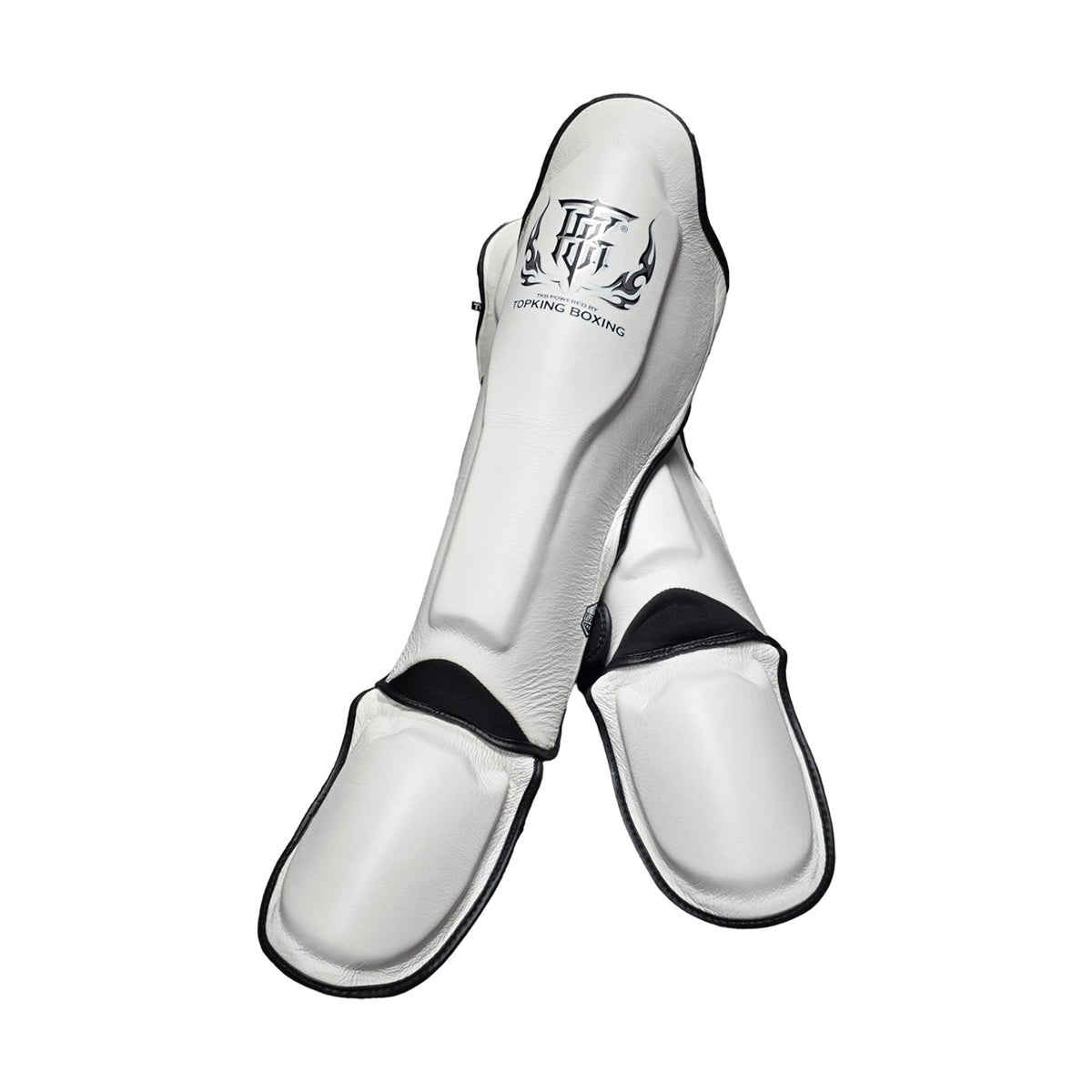 Top King TKSGP-GL Pro Shin Guards, White Black, view 5