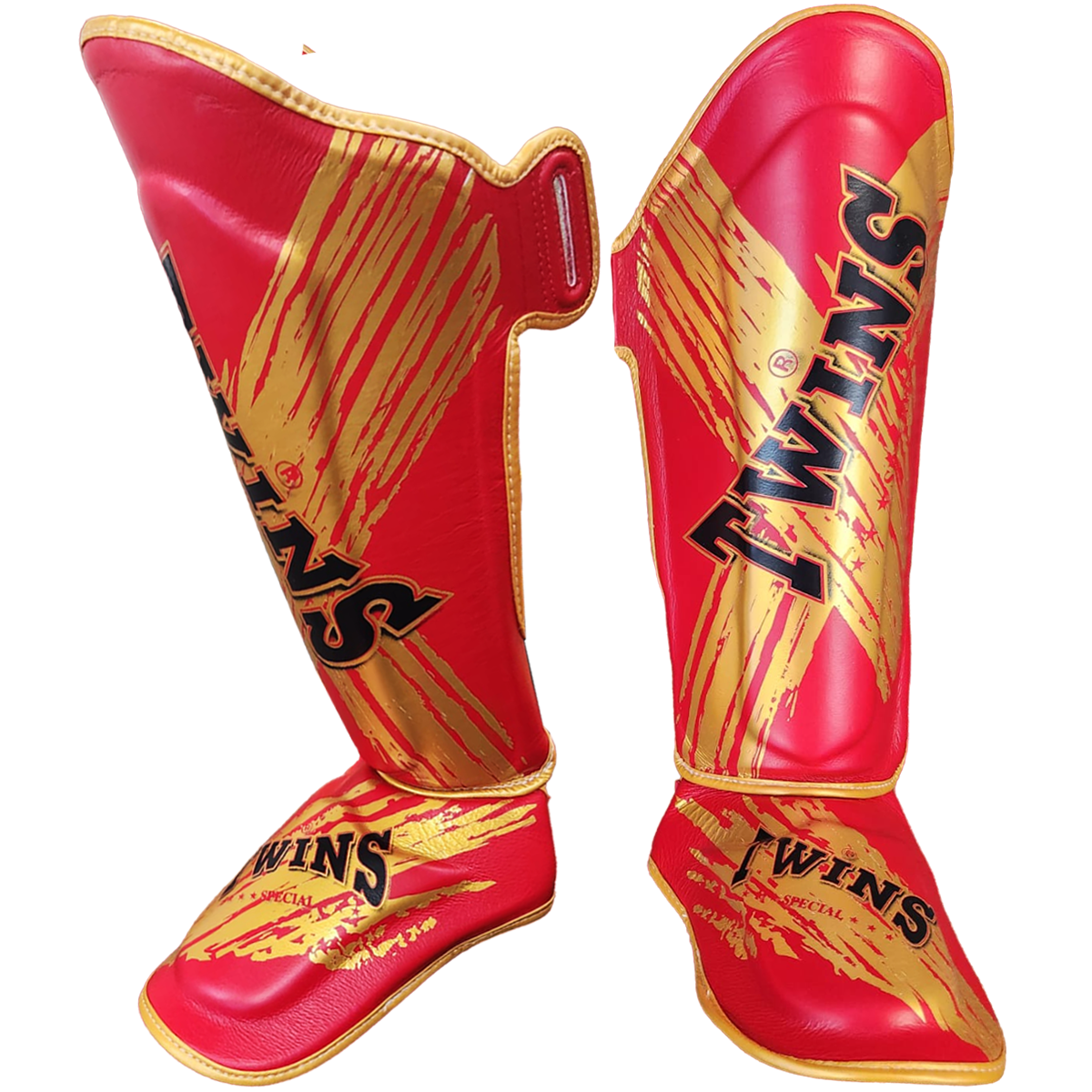 Shin Guards Twins Special FSGL10-TW2 Red Gold