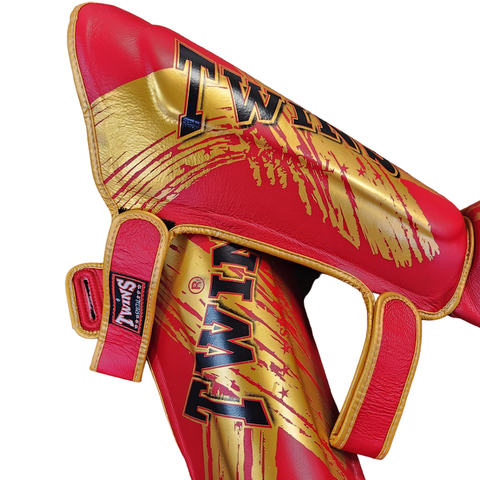 Shin Guards Twins Special FSGL10-TW2 Red Gold